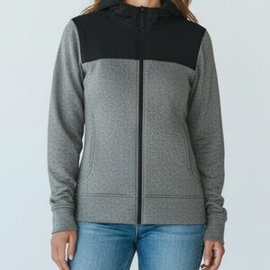 Adidas Charcoal Fleece Jacket
